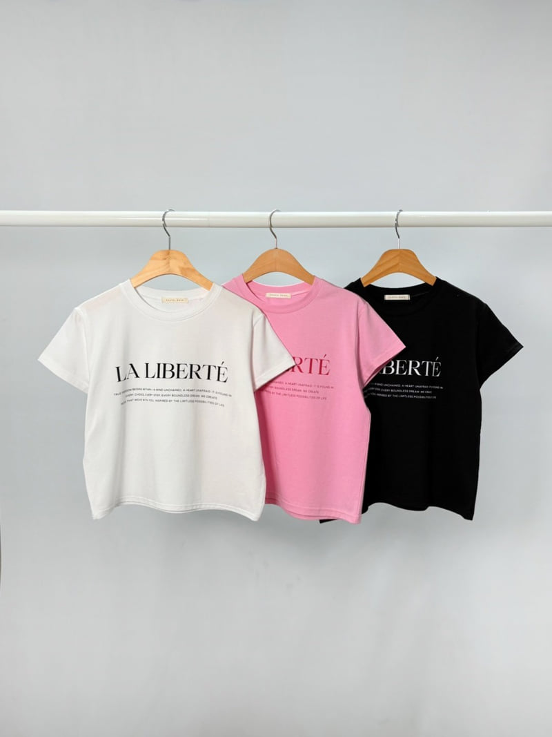 Pastel Deer - Korean Women Fashion - #momslook - Rivee Modal Crop Short Sleeve Tee