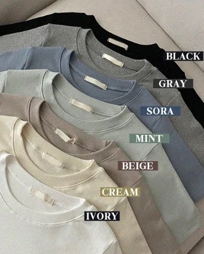 Pastel Deer - Korean Women Fashion - #momslook - Pudding Short Sleeve Tee