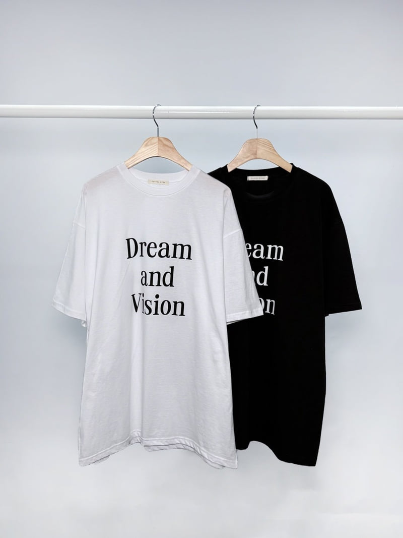 Pastel Deer - Korean Women Fashion - #shopsmall - Dream Box Short Sleeve Tee