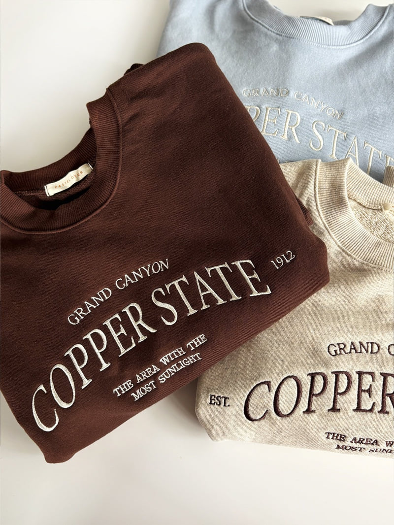 Pastel Deer - Korean Women Fashion - #thatsdarling - Copper Crop Sweatshirt - 5