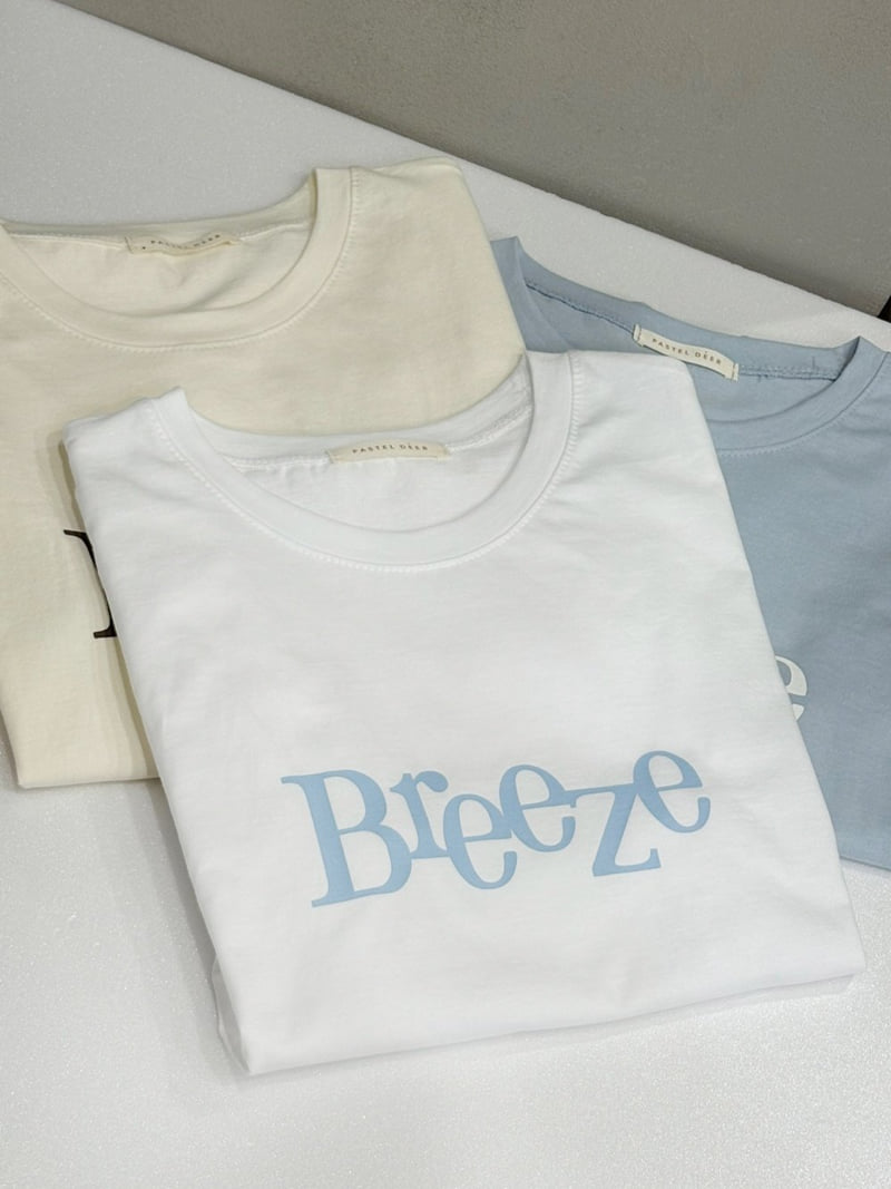 Pastel Deer - Korean Women Fashion - #thelittlethings - Breeze Short Sleeve Tee