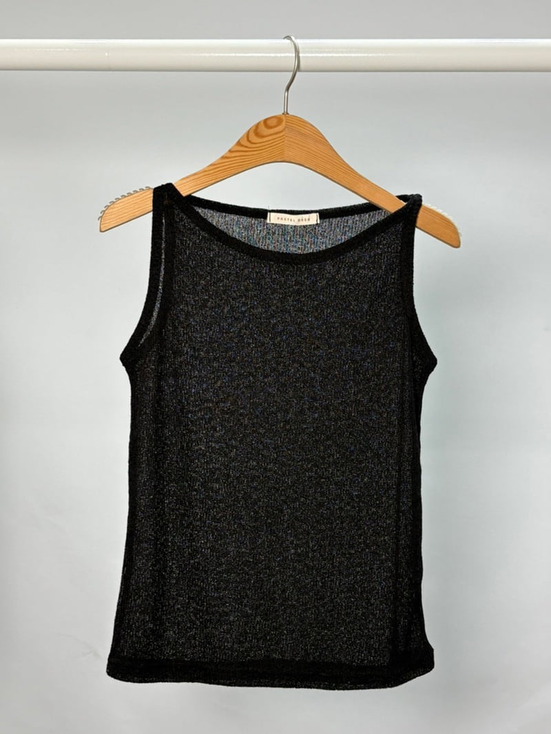 Pastel Deer - Korean Women Fashion - #momslook - Sugar Boat Neck Sleeveless - 4