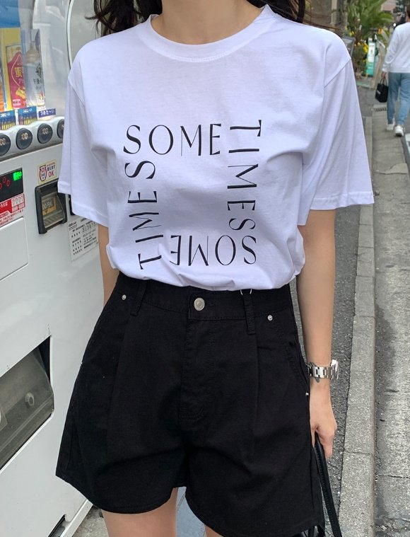 Pastel Deer - Korean Women Fashion - #womensfashion - Sometimes Short Sleeve Tee - 2