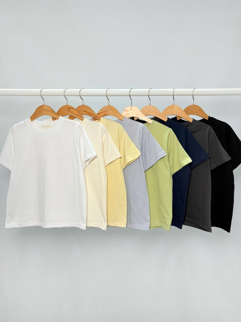 Pastel Deer - Korean Women Fashion - #womensfashion - Soft Classic Short Sleeve Tee