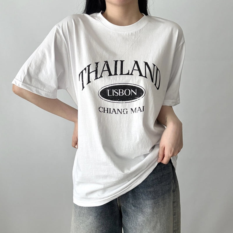 Pastel Deer - Korean Women Fashion - #womensfashion - Lisbon Box Short Sleeve Tee - 3
