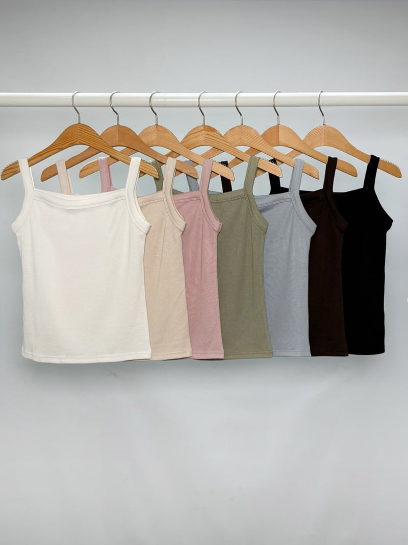Pastel Deer - Korean Women Fashion - #womensfashion - Kiko Ribbed Sleeveless