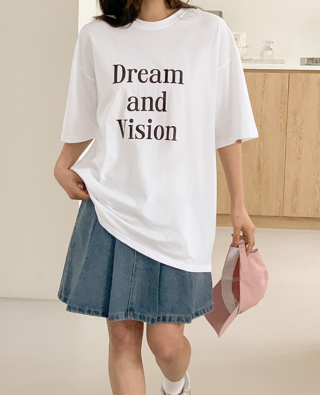 Pastel Deer - Korean Women Fashion - #womensfashion - Dream Box Short Sleeve Tee - 5