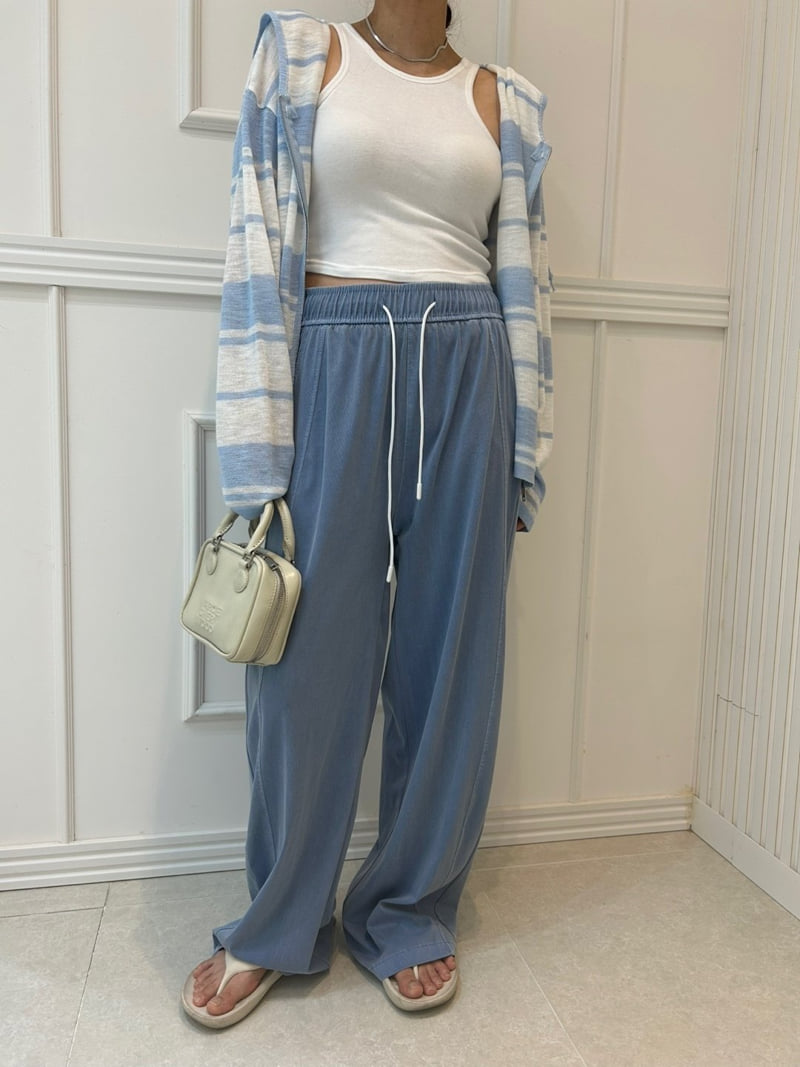 Pearls room - Korean Women Fashion - #momslook - Pigment Slacks