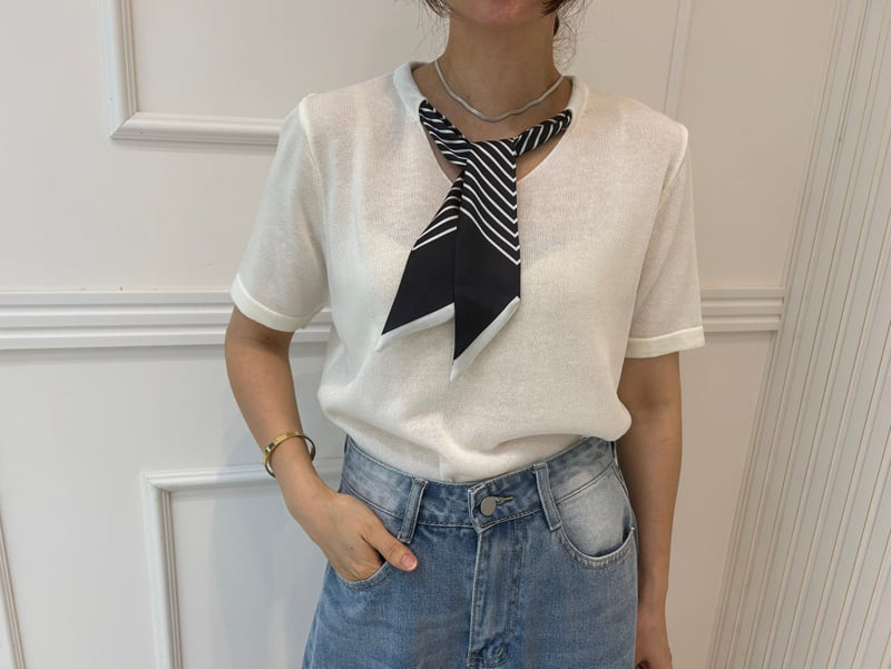 Pearls room - Korean Women Fashion - #thelittlethings - Scarf Knit