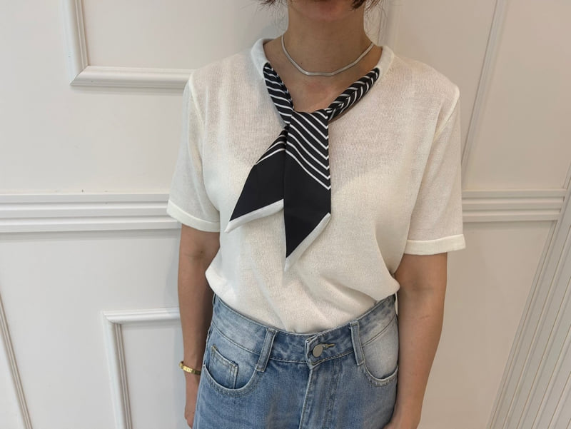 Pearls room - Korean Women Fashion - #womensfashion - Scarf Knit - 3