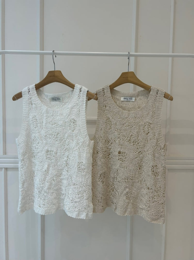 Pearls room - Korean Women Fashion - #womensfashion - Circle Sleeveless - 9