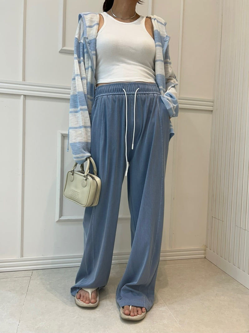 Pearls room - Korean Women Fashion - #womensfashion - Pigment Slacks - 2
