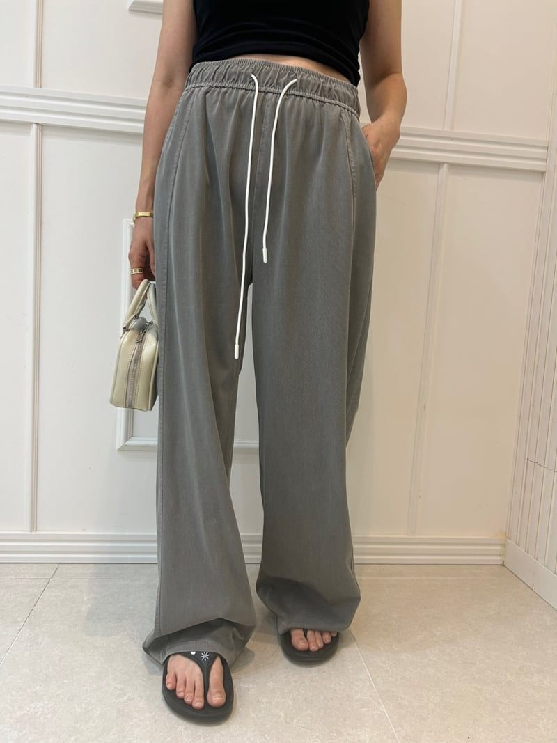 Pearls room - Korean Women Fashion - #womensfashion - Pigment Slacks - 6