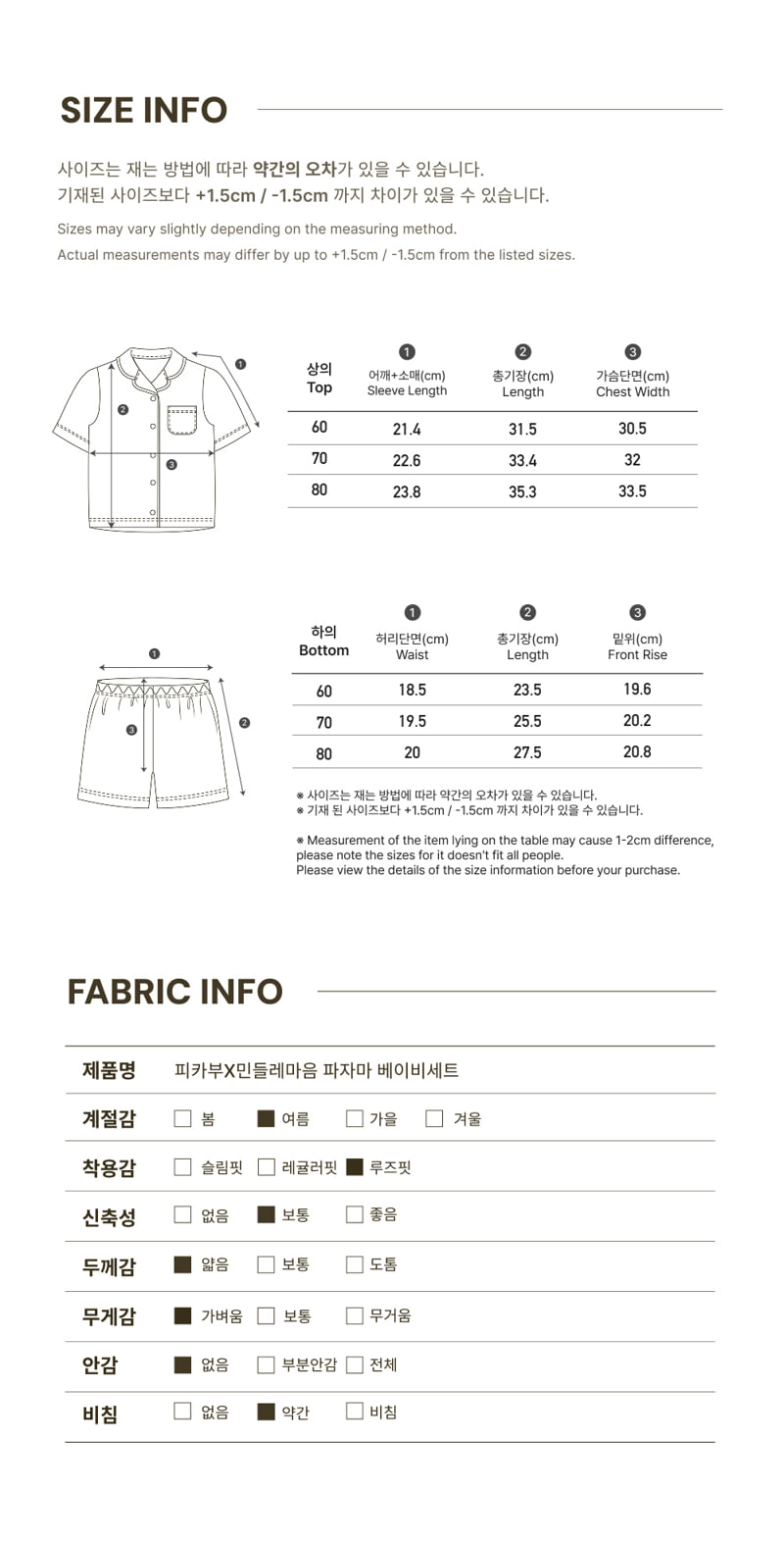 Peekaboo - Korean Baby Fashion - #babyboutiqueclothing - Dandelion Pajama Baby Set - 6