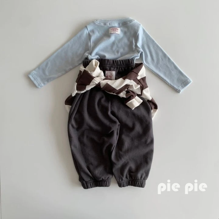 Pie - Korean Children Fashion - #Kfashion4kids - Pie Stripe Jogger Pants - 6