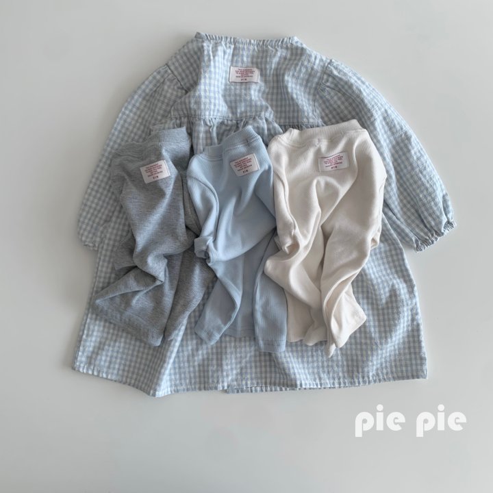 Pie - Korean Children Fashion - #kidzfashiontrend - Checks One-piece - 4