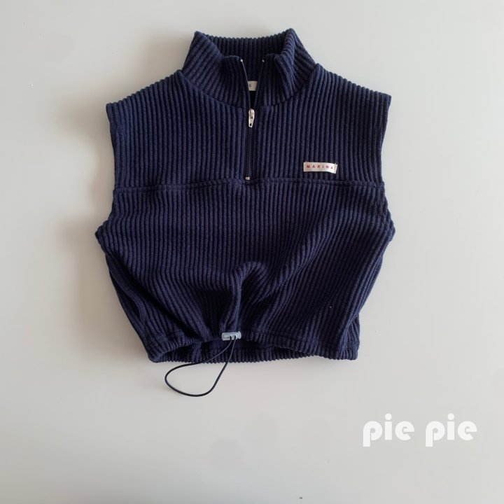 Pie - Korean Children Fashion - #childofig - Mayo Ribbed Vest - 11