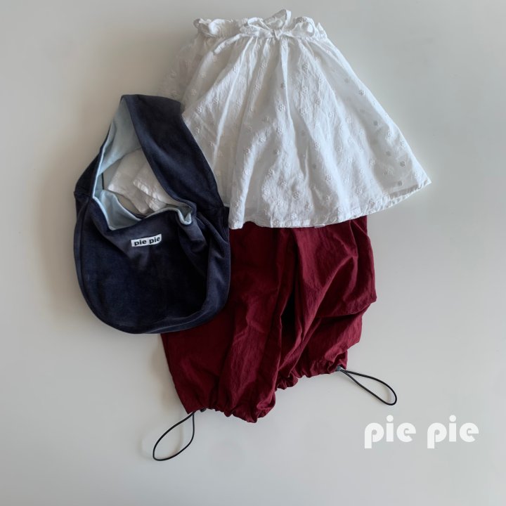 Pie - Korean Children Fashion - #childrensboutique - Cherry String Pants - 8