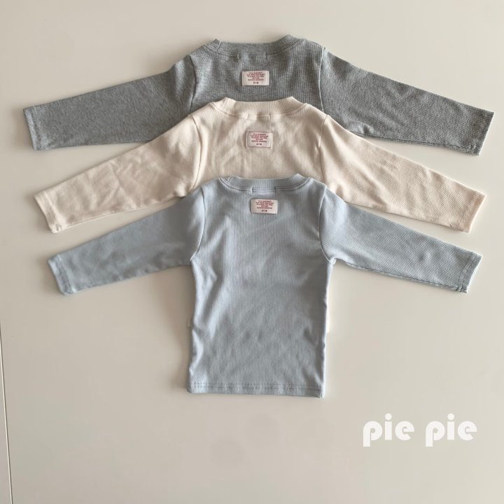 Pie - Korean Children Fashion - #designkidswear - Mimi Ribbed Tee