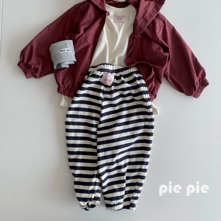 Pie - Korean Children Fashion - #fashionkids - Cozy Stripe Jogger Pants - 7