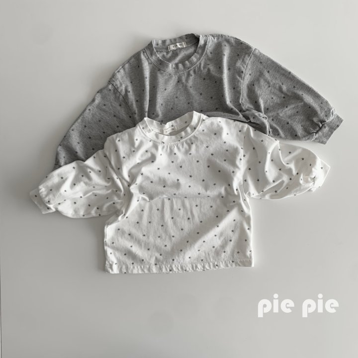 Pie - Korean Children Fashion - #kidsshorts - Little Star Tee - 11