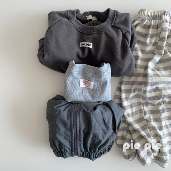 Pie - Korean Children Fashion - #kidsshorts - Cozy Stripe Jogger Pants - 8