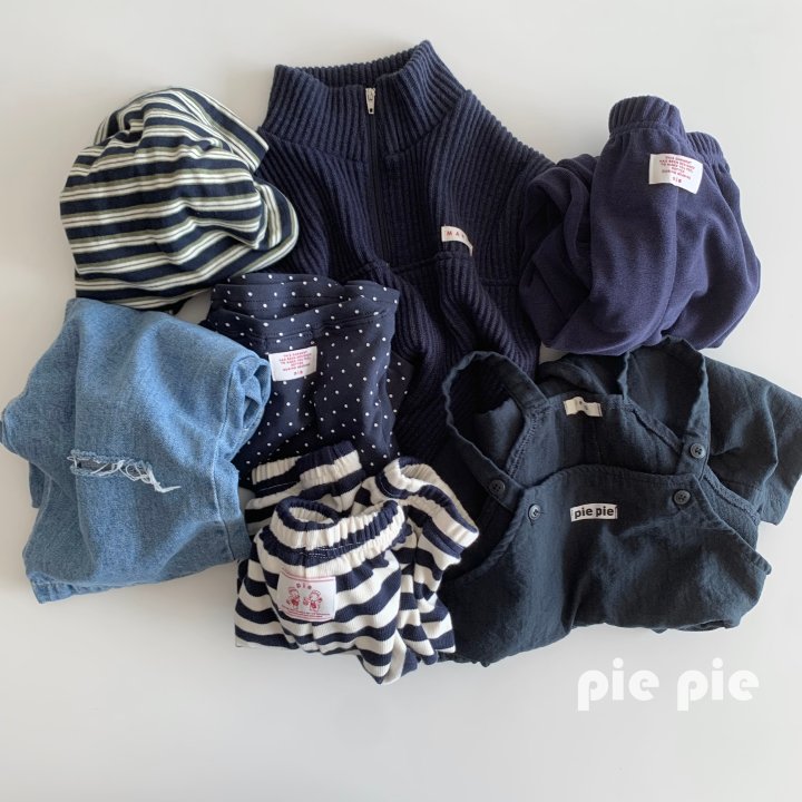 Pie - Korean Children Fashion - #kidsshorts - Mayo Ribbed Vest - 4