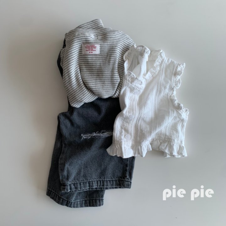 Pie - Korean Children Fashion - #kidsstore - Danaa Frill Vest - 6