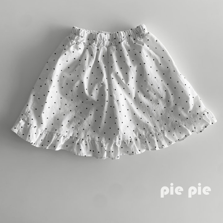 Pie - Korean Children Fashion - #kidzfashiontrend - Dot Frill Skirt
