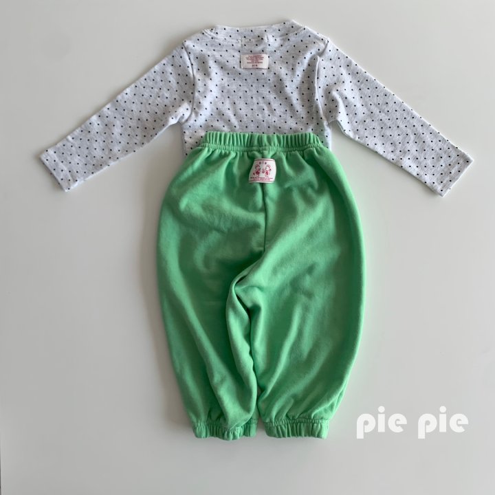 Pie - Korean Children Fashion - #littlefashionista - Dot Tight Tee - 10