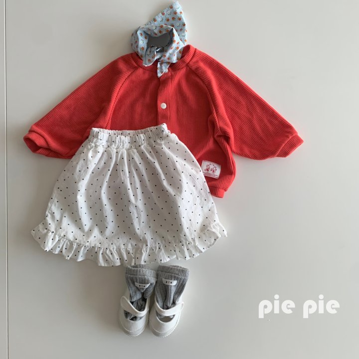 Pie - Korean Children Fashion - #littlefashionista - Dot Frill Skirt - 3