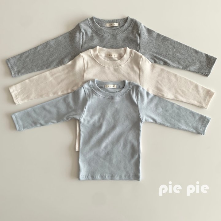 Pie - Korean Children Fashion - #magicofchildhood - Mimi Ribbed Tee - 9