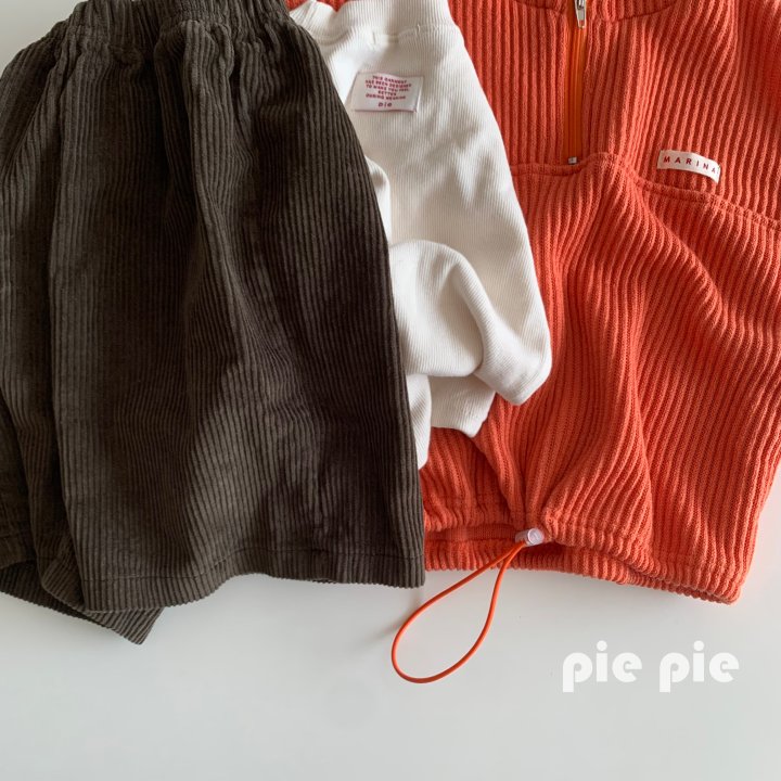 Pie - Korean Children Fashion - #magicofchildhood - Mayo Ribbed Vest - 8