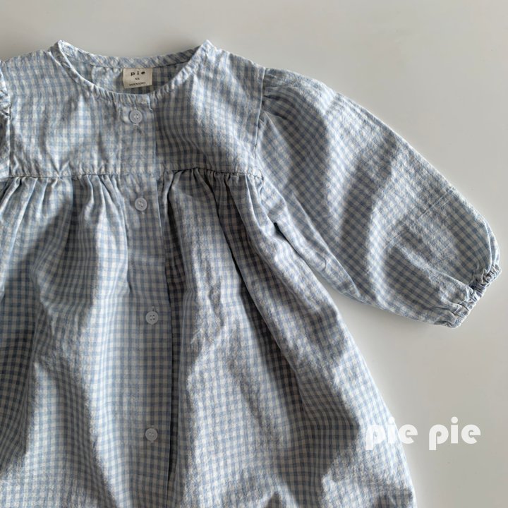 Pie - Korean Children Fashion - #magicofchildhood - Checks One-piece - 6