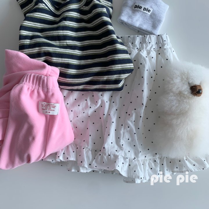Pie - Korean Children Fashion - #littlefashionista - Dot Frill Skirt - 4