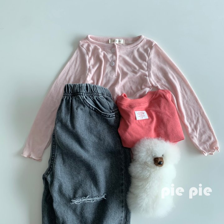 Pie - Korean Children Fashion - #magicofchildhood - Torn Jeans - 4