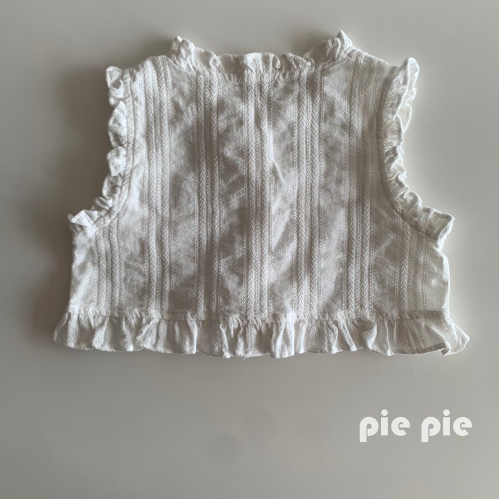 Pie - Korean Children Fashion - #minifashionista - Danaa Frill Vest - 11