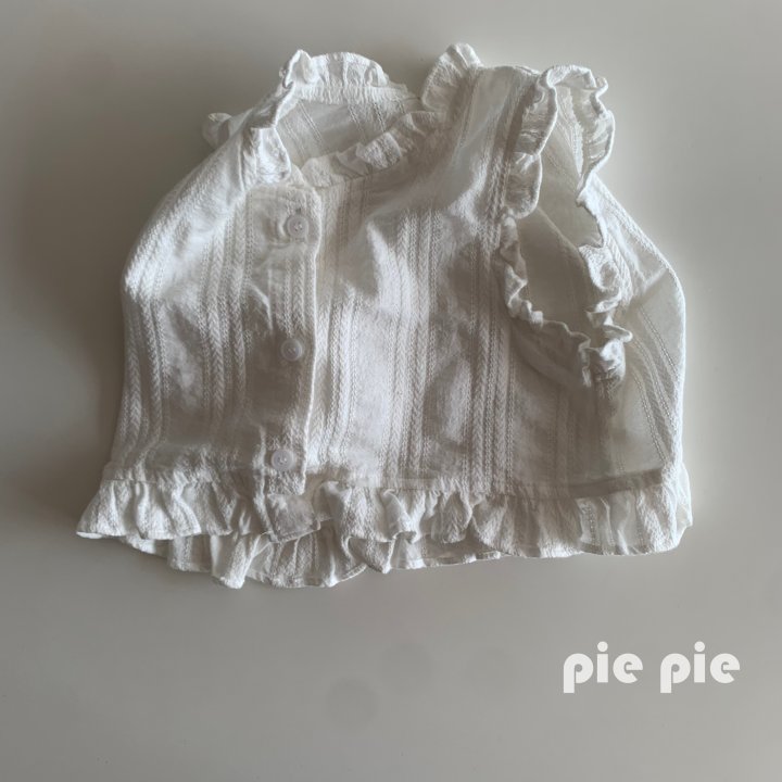 Pie - Korean Children Fashion - #prettylittlegirls - Danaa Frill Vest - 12