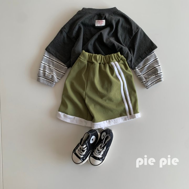Pie - Korean Children Fashion - #todddlerfashion - Piyong Piyong Stripe Tee - 8