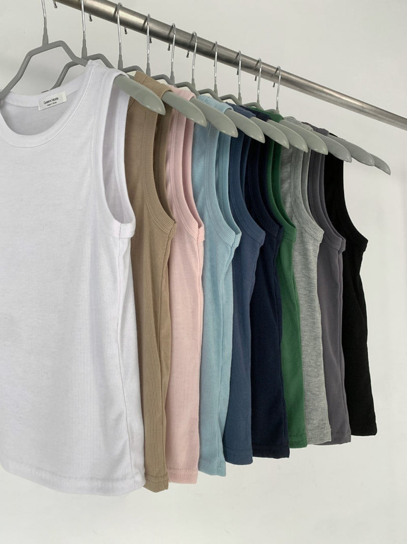 Queensmade - Korean Women Fashion - #momslook - Made Sleeveless - 12