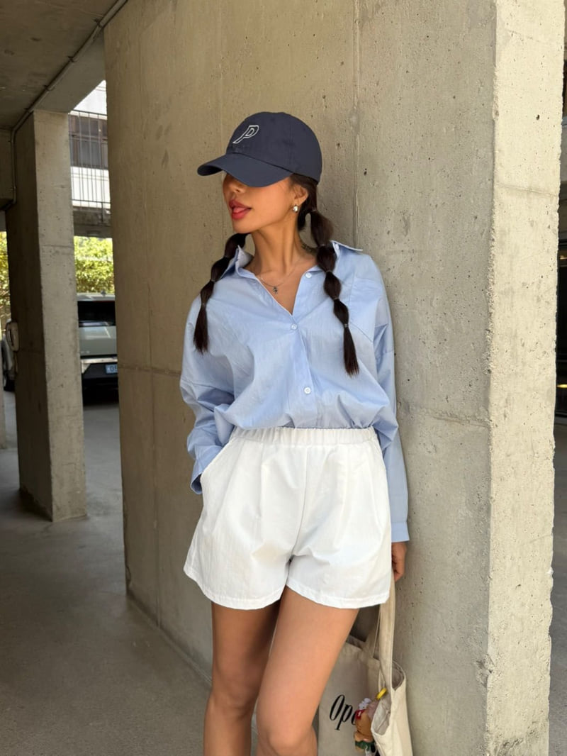 Queensmade - Korean Women Fashion - #momslook - Two Pintuck Shorts