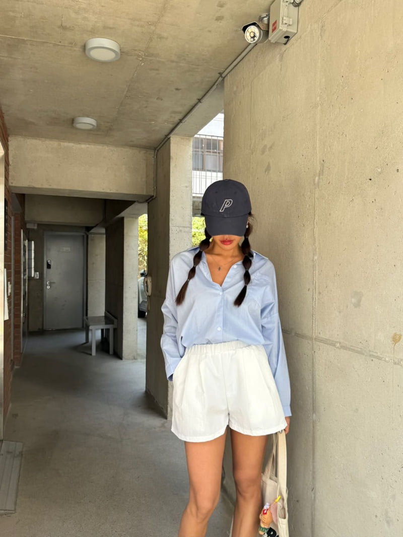 Queensmade - Korean Women Fashion - #momslook - Two Pintuck Shorts - 3