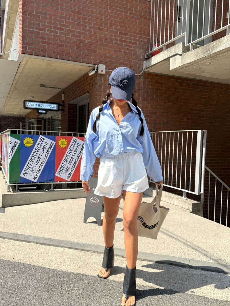 Queensmade - Korean Women Fashion - #momslook - Two Pintuck Shorts - 7