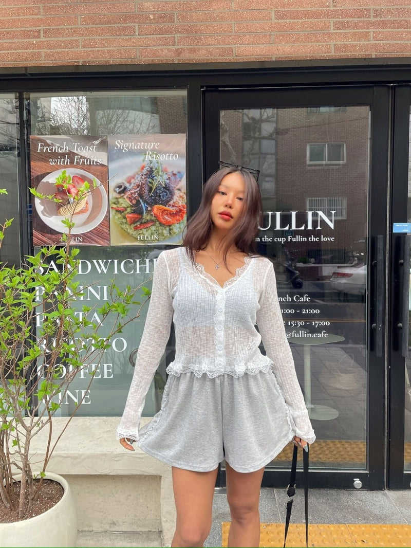 Queensmade - Korean Women Fashion - #momslook - Lace Shorts - 10