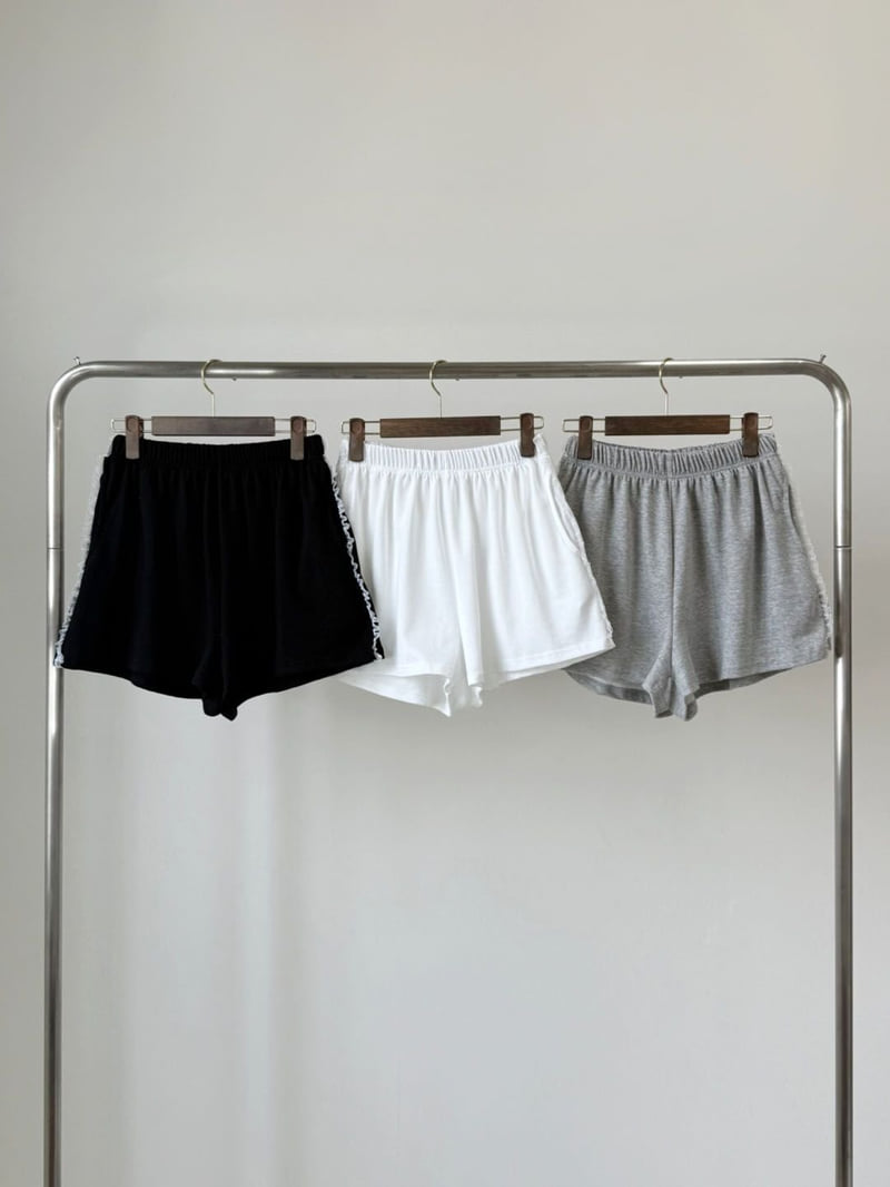 Queensmade - Korean Women Fashion - #momslook - Lace Shorts - 12