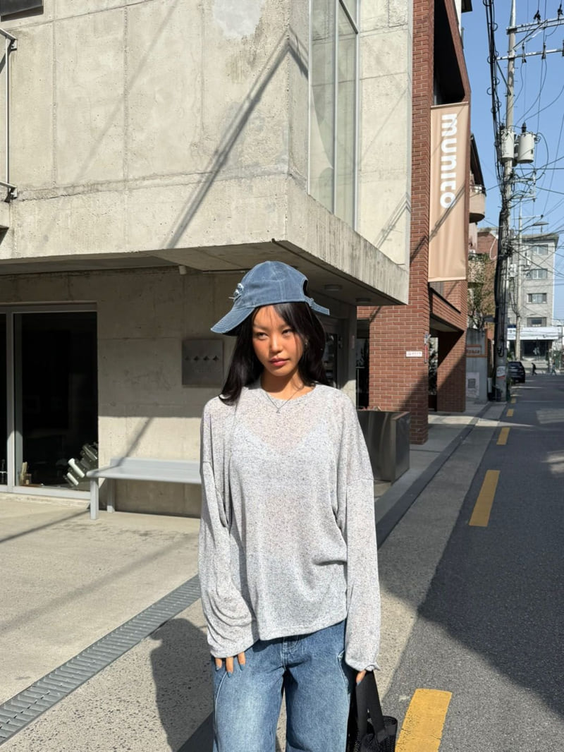 Queensmade - Korean Women Fashion - #momslook - Linen Box Tee - 2