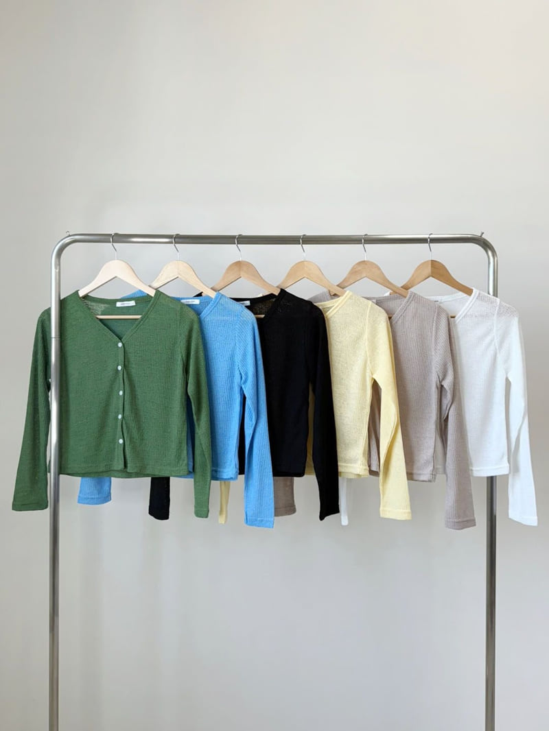 Queensmade - Korean Women Fashion - #momslook - Forming Cardigan - 12