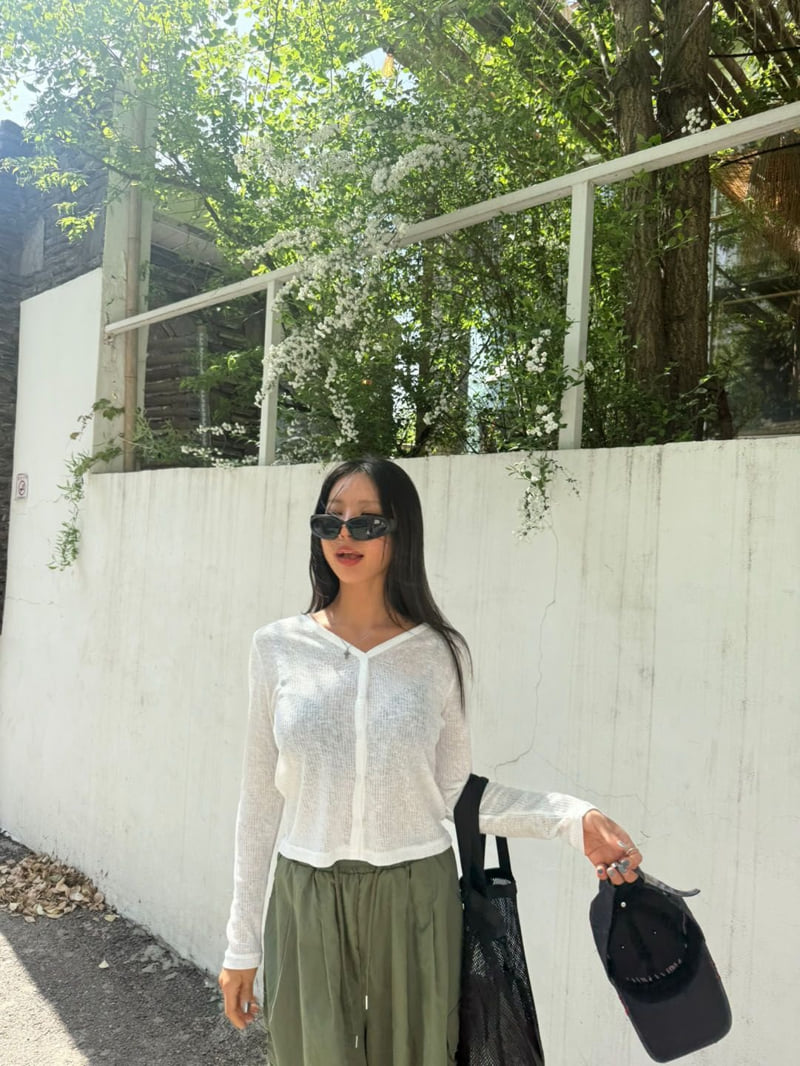 Queensmade - Korean Women Fashion - #momslook - Forming Cardigan - 6