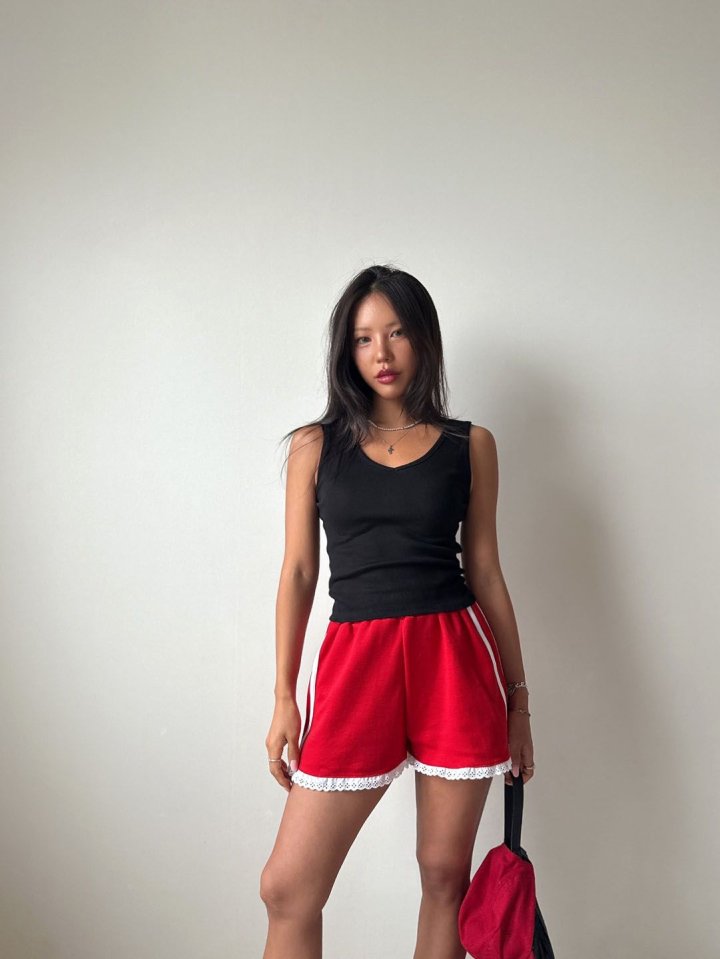 Queensmade - Korean Women Fashion - #momslook - Wonder V-neck Sleeveless - 8