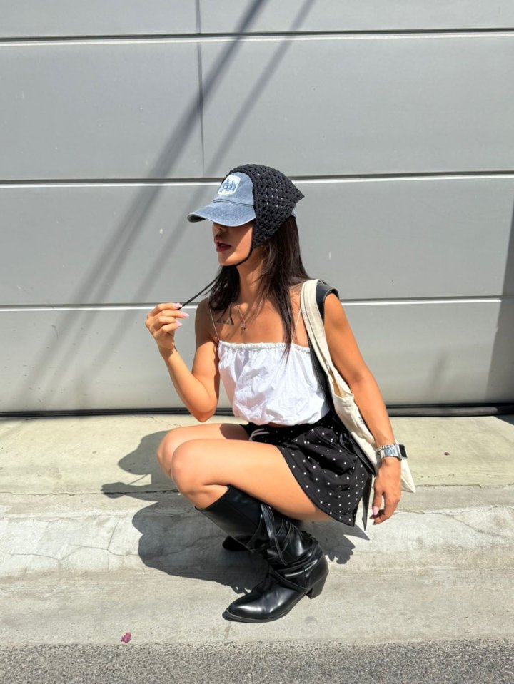Queensmade - Korean Women Fashion - #thatsdarling - Dot Pintuck Shorts - 8